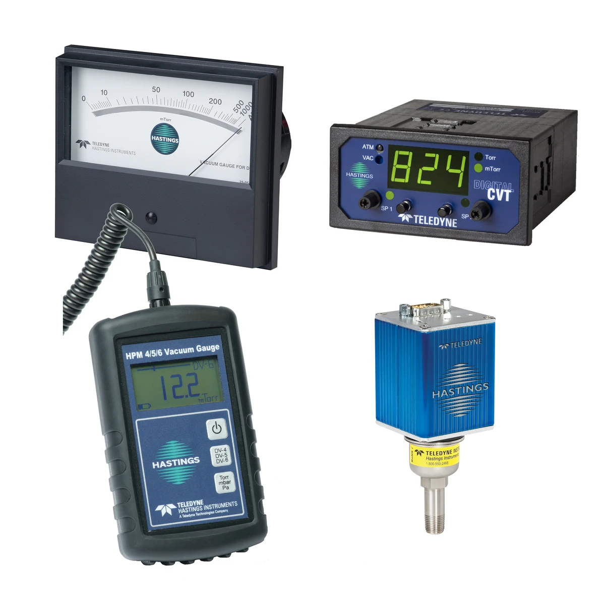 Teledyne Hastings 진공 게이지 제품군