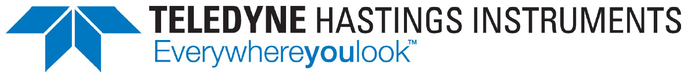Teledyne Hastings Instruments 로고